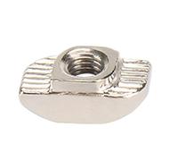 Piezas y accesorios para impresoras 3D 40 Uds 2020 2030 serie T tuercas, M3 M4 M5 T tuerca ranurada cabeza de martillo tuerca de sujeción for aluminio(30-M5)