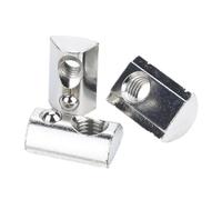 Piezas y accesorios para impresoras 3D 50 unids/lote 40 tipo bloque de tuerca elástica 40 serie M3/M4/M5/M6/M8 tuerca(M4)