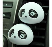 Piezas Y Accesorios Profesionales Negro para Air Auto Perfume x Panda Accesorio Coche 2 Lindo NUEVO Profesional Piezas y accesorios Reemplazo De Almacén De Piezas Profesionales 2 (Black, One Size)
