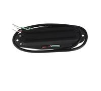 Piezas Y Repuestos Para Guitarras Eléctricas 1 Pastilla Humbucker De Riel Doble Alnico 5 Negra Para Guitarra Eléctrica 4 Cables Opción De Mástil Medio Y Puente(Bridge)