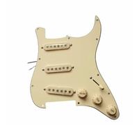 Piezas y repuestos para guitarras eléctricas Accesorios Para Guitarra Eléctrica ST Single Alnico Conjunto De Pastilla De Guitarra Eléctrica Conjunto De Placa Protectora Beige(Color:2)