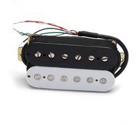 Piezas Y Repuestos Para Guitarras Eléctricas Adecuado Para Pastillas De Guitarra Eléctrica De La Serie ST/SQ/LP De 50 Mm Y 52 Mm. Pastilla De Doble Bobina Para Guitarra Eléctrica De Seis Cuerdas(Bridg