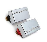 Piezas Y Repuestos Para Guitarras Eléctricas Aplicable A Guitarra Eléctrica LP De Seis Cuerdas Bobina Doble Carcasa De Cobre Semicerrada Pastilla De Una Sola, Puente De 69,5 X 39 Mm(B+N B)