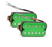 Piezas Y Repuestos Para Guitarras Eléctricas Guitarra Eléctrica De Bobina Doble Humbucker Guitarra Eléctrica Pastilla Verde Pastilla De Puente O Mástil(B+N)
