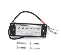 Piezas Y Repuestos Para Guitarras Eléctricas Mini Pastilla De Doble Bobina Con Carcasa De Cobre Y Marco De 68 X 29 Mm, Adecuada Para Guitarra Eléctrica LP