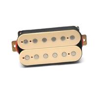 Piezas Y Repuestos Para Guitarras Eléctricas Pastilla De Doble Bobina Para Guitarra Eléctrica Pastilla De Doble Bloque De 4 Cables Amarilla Y Negra Pastilla Doble Para Guitarra Eléctrica(Bridge C)