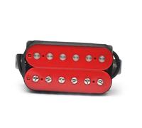 Piezas Y Repuestos Para Guitarras Eléctricas Pastilla De Guitarra Eléctrica Alnico 5 Serie De Aluminio Níquel Y Cobalto Pastilla De Doble Bobina Pastilla De Doble Bloque Base De Cobre (Bridge C)