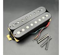 Piezas Y Repuestos Para Guitarras Eléctricas Pastilla Humbucker De Doble Bobina Para Guitarra Eléctrica De 8 Cuerdas Pastilla Con División De Bobina Salida N10K/B15K Piezas De Guitarra(Neck A)
