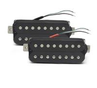 Piezas Y Repuestos Para Guitarras Eléctricas Pastilla Humbucker Para Guitarra Eléctrica De 8 Cuerdas Alnico 5 Con División De Bobina Color Negro N-10K/B-15K(B+N)