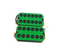 Piezas Y Repuestos Para Guitarras Eléctricas Pastillas De Guitarra Eléctrica De Doble Bobina De Metal Ajustables Humbucker Punk Pastilla De Mástil/puente Verde(B+N)