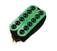Piezas Y Repuestos Para Guitarras Eléctricas Pastillas De Guitarra Eléctrica De Doble Bobina De Metal Ajustables Humbucker Mástil - 7.5K Y Puente - 15K Punk Green(Neck)