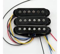 Piezas Y Repuestos Para Guitarras Eléctricas Pastillas De Guitarra Eléctrica Pastillas De Guitarra Pastillas De Guitarra Eléctrica De Bobina Simple 1 Juego 3 Piezas(Black)