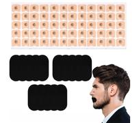 Piezastiras Nasales 30 Pcs, Parche Oral 30 Pcs, Antironquidos Ayuda a Respirar Mejor e Incrementa la Oxigenación, Tiras Nasales, Mejora el Sueño, Dilatador Nasal