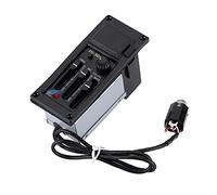 Piezo Ceramic Pick - Up El Ecualizador Estéreo de 9, 5 X 4 X 6 Cm Ayuda a Ajustar El Tono y Volumen de su Guitarra