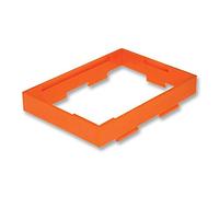 PIFACE Booster, MICROSTACK, naranja | Cajas de tablero de desarrollo / estantes de gabinete de 19 pulgadas, 1 unidad - CBRPP-MSB-ORG