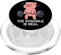 Pig Deadlift Gymrats Struggle Is Real Lifting Hombres Mujeres PopSockets PopGrip para MagSafe