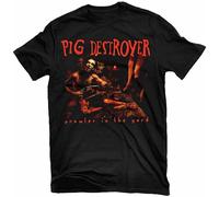 Pig Destroyer Prowler In The Yard T-Shirt New! Relapse Records Black M