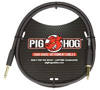 Pig Hog PC-H10BK - Cable para guitarra (6,35 mm), color negro