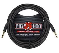 Pig Hog pc-h10bk negro Tejido instrumento Cable, 10 FT