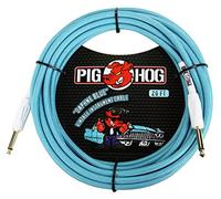 Pig Hog PCH20DB Cable de instrumento azul Daphne de 1/4" a 1/4", 20 pies
