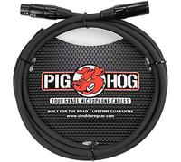 Pig Hog phm3 8 mm de alto rendimiento Cable de micrófono XLR, 3 pies