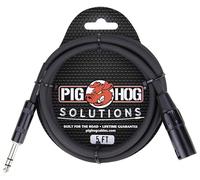 Pig Hog soluciones TRS (M) a XLR (M) equilibrada Cable adaptador 5 ft.