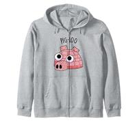 Pig-Loo Juego de Palabras Divertido iglú Sudadera con Capucha