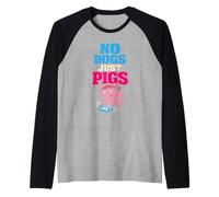 Pig Owner Mini Pig Lover Peculiar Pet Pig Pride Hocico Vida Camiseta Manga Raglan