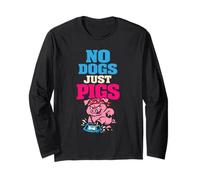 Pig Owner Mini Pig Lover Peculiar Pet Pig Pride Hocico Vida Manga Larga