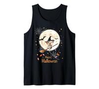Pig Witch Spooky Ghost Candy Piglet Farmer Halloween Costume Camiseta sin Mangas