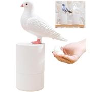 Pigeon Automatic Induction Foam Hand Washer, Pigeon Soap Dispenser,Automatic Soap Dispenser,Refillable Automatic Foam Soap Dispenser Touchless,Foaming Soap Dispenser (White)