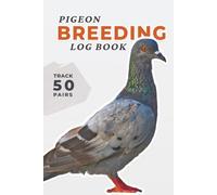 Pigeon Breeding Log Book: Professional 2-Page Spread Ledger for Elite Loft Records, Multi-Clutch Offspring Tracking, and Family Pedigrees