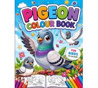 Pigeon Coloring Book for Kids: Cute Funny Bird & Hybrid Animal Coloring Book for Kids Ages 4-8 | Easy Kawaii Coloring Pages for Boys & Girls