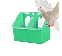 Pigeon Feeder | Large Capacity Heavy-Duty Dispenser | Bird Pigeon Food Feeding Box | For Parakeet Parrot Chicken Quail Poultry Indoor Outdoor Garden Backyard Farm