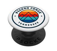 Pigeon Forge Esquí Snowboard Esquí Viaje Familiar PopSockets PopGrip Adhesivo