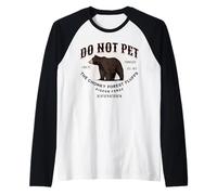 Pigeon Forge Tennessee Black Bear - Recuerdo Divertido Camiseta Manga Raglan