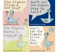 Pigeon Pack (4 Book Set) (The Pigeon Finds a Hot Dog!; Don't Let Pigeon the Stay Up Late!; The Pigeon Wants a Puppy!; Don't Let the Pigeon Drive the Bus!) by Mo Willems (2010-08-01)