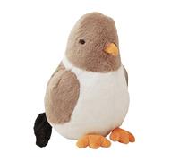 Pigeon Stuffed Animal, Peace Bird Plush, Soft PP Cotton Toy, Gentle Velvet Fabric, Cozy Sleep Companion, Gift for Boys Girls Family Friends, 11.81 Inches, Gray, 1 Pack