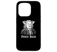 Piggy Bach Johann Sebastian Bach Compositor Clásico Divertido Carcasa para iPhone 15 Pro