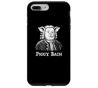 Piggy Bach Johann Sebastian Bach Compositor Clásico Divertido Carcasa para iPhone 7 Plus/8 Plus