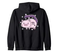 Piggy Escorpio Signo del zodiaco Sudadera con Capucha