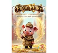 Piggy Penny and the Mystery of the Missing Coins: A Fairytale About Saving and Good Choices With black-and-white illustrations inside