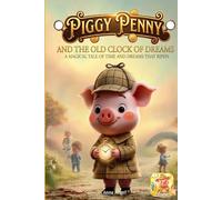 Piggy Penny Coloring Book: The Old Clock of Dreams: A Magical Coloring Adventure About Patience, Dreams and Wise Choices for Kids Ages 4-10