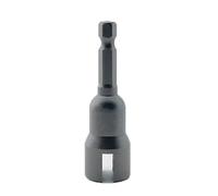 PIGLOLKINY 1 llave de vaso for perno mariposa 6,35 mm, adaptador tuerca vástago hexagonal for herramienta eléctrica, destornillador eléctrico ranurado(3 Pcs)