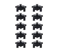 PIGLOLKINY 10 Uds. for Toyota For Corolla E140 E150 2007-2013 Auris Guardabarros Delantero Cubierta de Parachoques Remache Clip sujeción