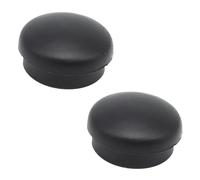 PIGLOLKINY Ajuste for Volkswagen for Audi for Skoda for asiento Brazo del limpiaparabrisas delantero Tuerca Perno Tapa Cubierta de cuchilla basculante(2Pc)