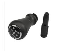 PIGLOLKINY Cabezal de cambio compatible for Peugeot 106, 107, 205, 206, 207, 405, C1, C3 C4, palanca cambios manual negra 5 velocidades(Silver)