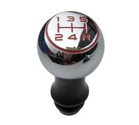 PIGLOLKINY Compatible for Peugeot 106, 206, 306, 406, 107, 207, 307, 407, 301, 308, 2008 3008. for Citroën C2, C3 y C4. Funda adaptadora for pomo de cambio marchas(Red and adapter)