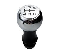 PIGLOLKINY Compatible for Peugeot 106, 206, 306, 406, 107, 207, 307, 407, 301, 308, 2008 3008. for Citroën C2, C3 y C4. Funda adaptadora for pomo de cambio marchas(Chrome Knob)