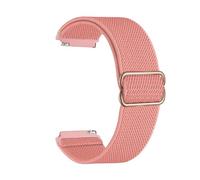 PIGLOLKINY Correa de nailon 20mm 22mm for Xiaomi Watch 5/S4 S3 S2, pulsera duradera transpirable for Redmi 5 Oneplus Lite-3(Flesh pink,For other 22mm)